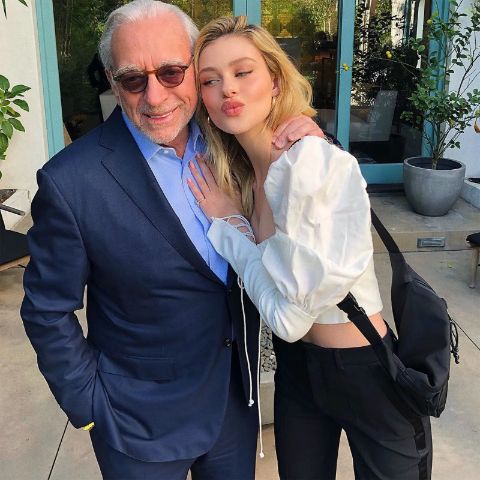 Nicola Peltz with her father, Nelson Peltz in the picture.